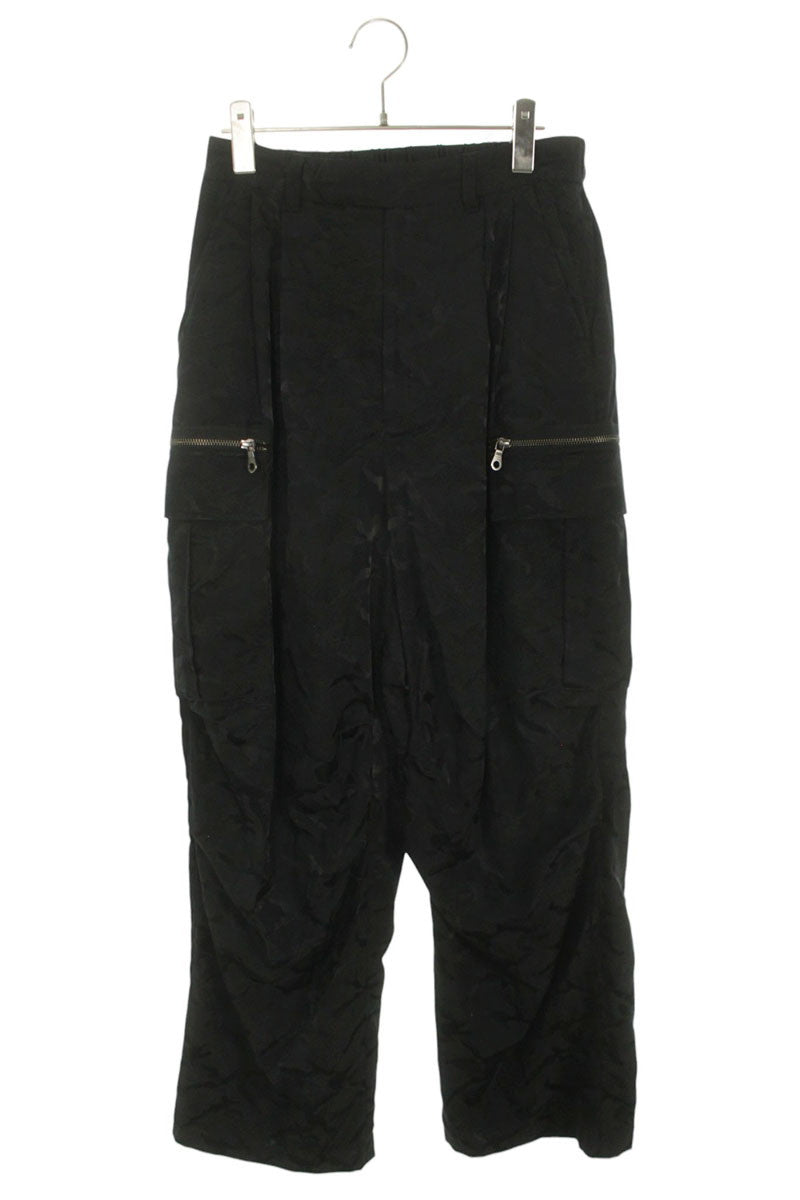 JUHA Camouflage All-Over Print Cargo Pants Black Size 34