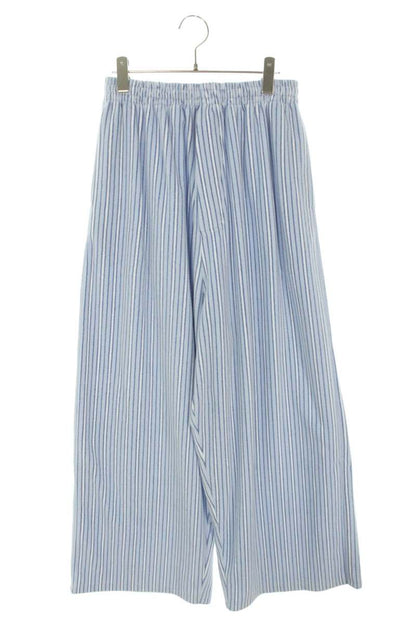 BALENCIAGA Stripe Fleece Pajama Pants Blue/White Size 28