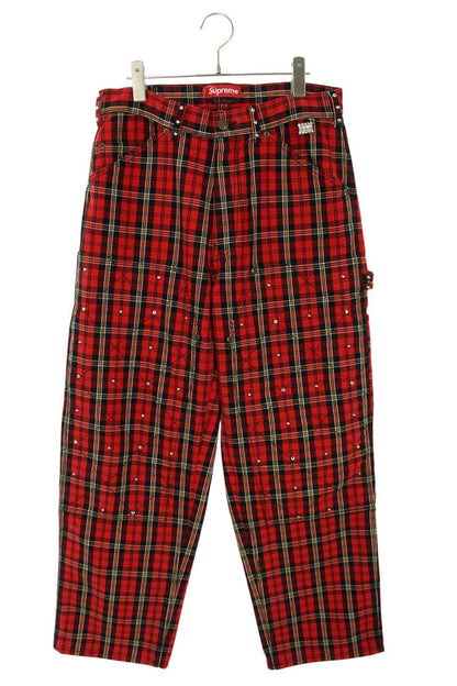 Supreme x B.B. Simon b.b. Simon Quilted Double Knee Painter Pant Red Size 30