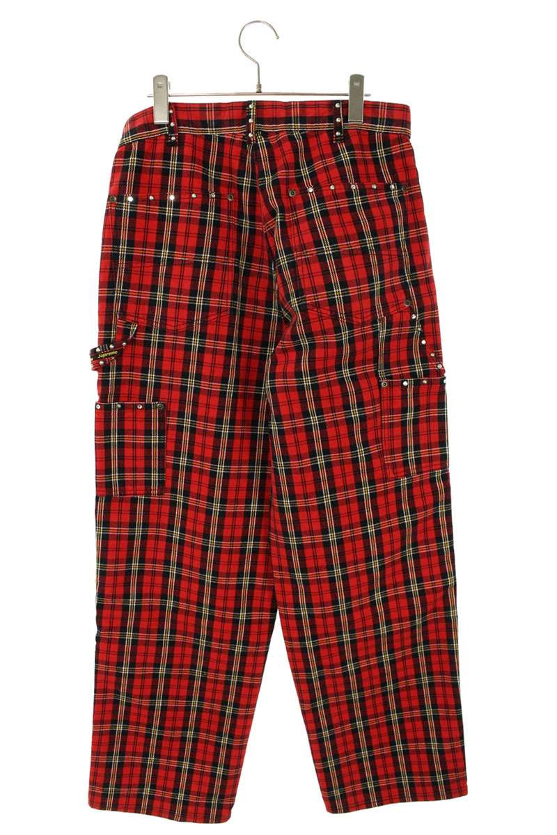 Supreme x B.B. Simon b.b. Simon Quilted Double Knee Painter Pant Red Size 30