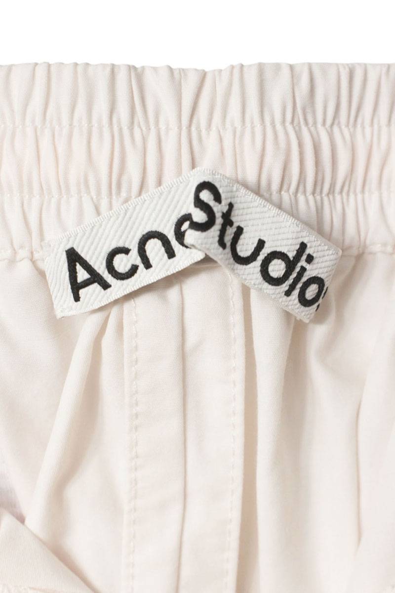 ACNE STUDIOS Relaxed Fit Trousers Light Pink Size 38