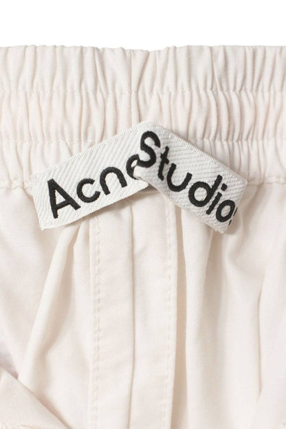 ACNE STUDIOS Relaxed Fit Trousers Light Pink Size 38