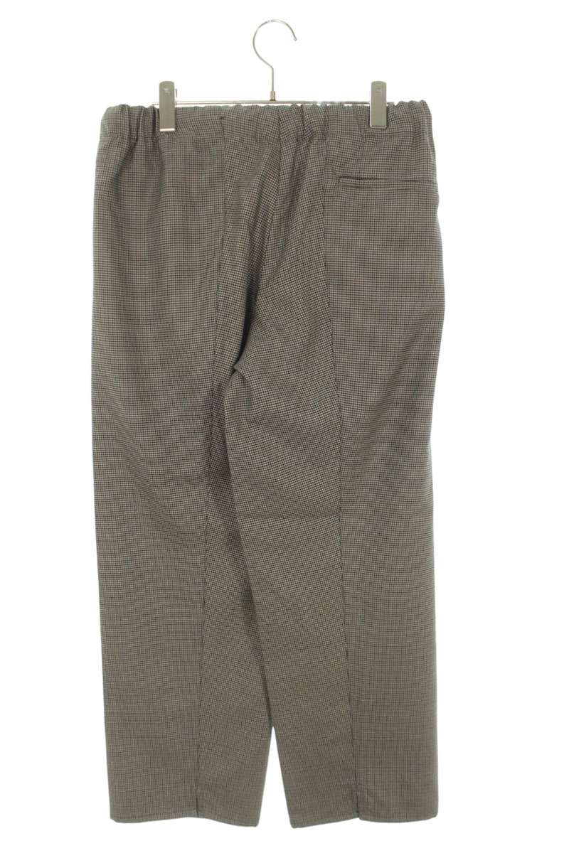 OVERCOAT Drawstring Wide-Leg Wool Pants Gray Size XS