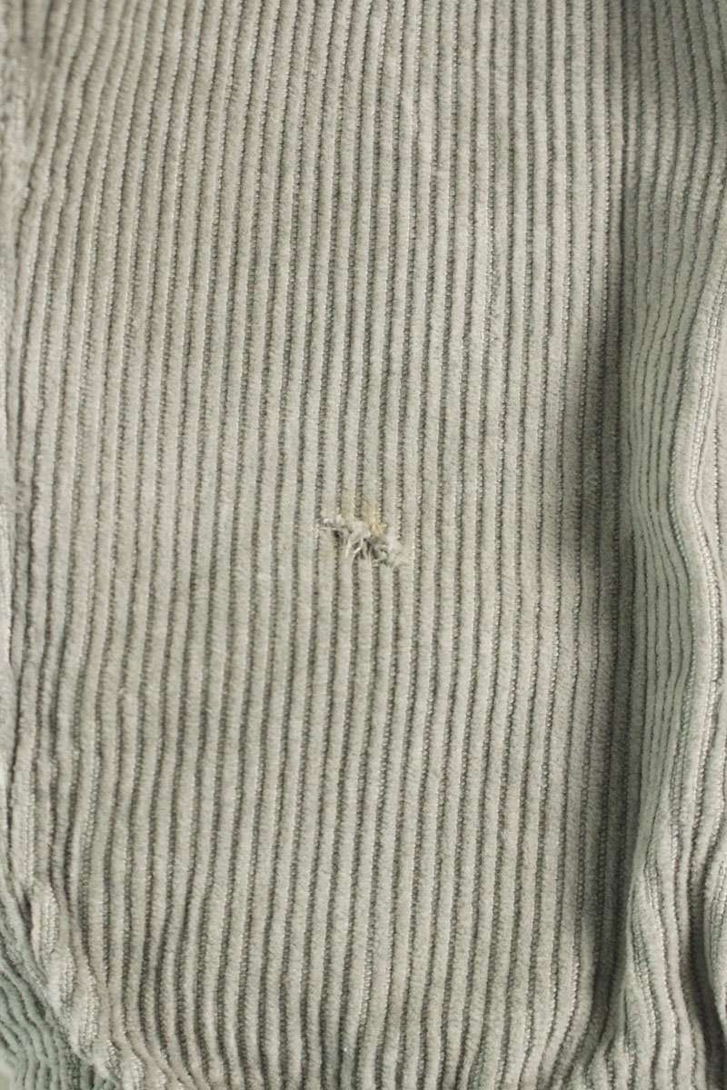 SAINT LAURENT PARIS Cotton Corduroy Pants Gray Size 28