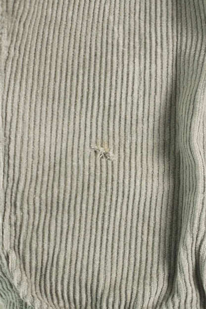 SAINT LAURENT PARIS Cotton Corduroy Pants Gray Size 28