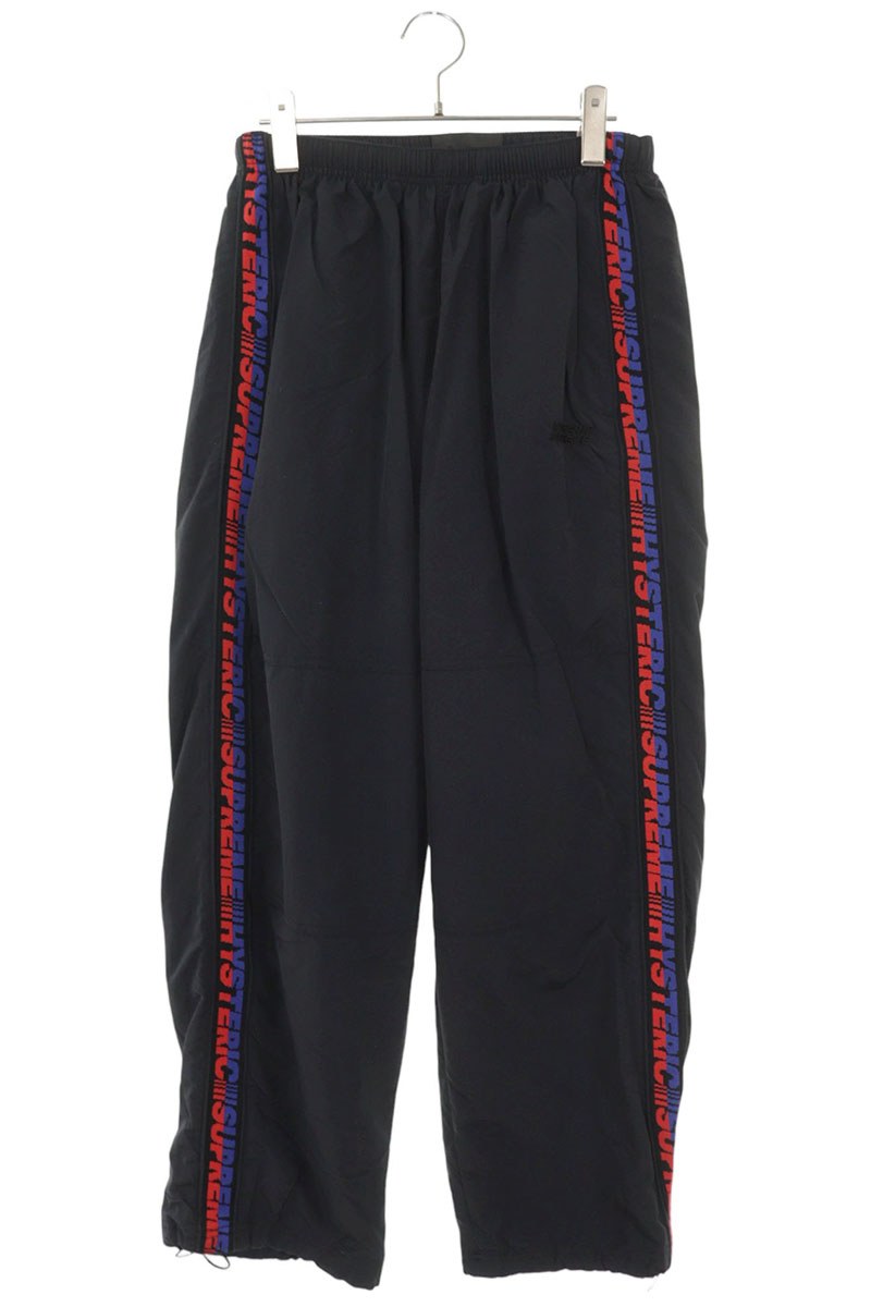 SUPREME HYSTERIC GLAMOUR Logo Line Nylon Track Pant Size 30