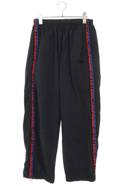 SUPREME HYSTERIC GLAMOUR Logo Line Nylon Track Pant Size 30