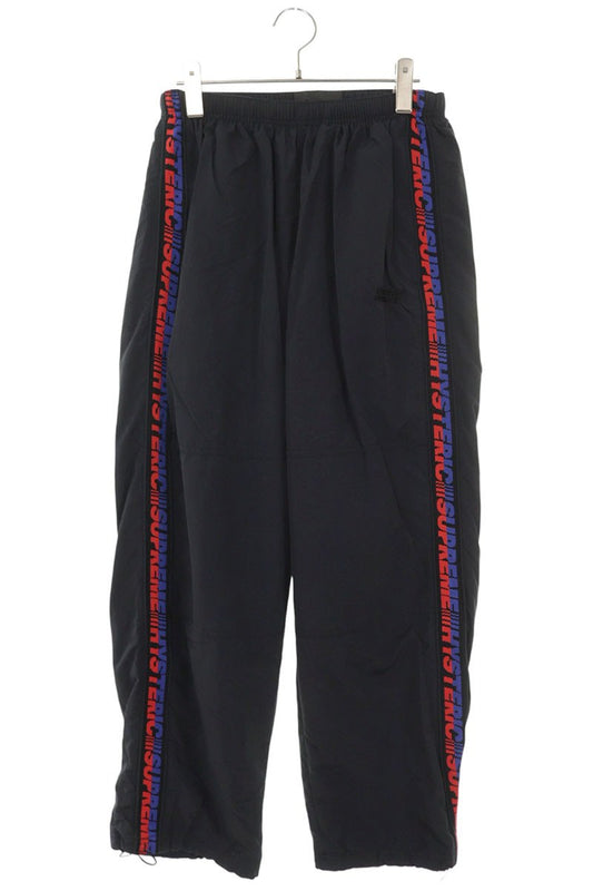 SUPREME HYSTERIC GLAMOUR Logo Line Nylon Track Pant Size 30