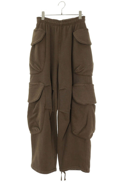entire studios Heavy Cotton Cargo Sweatpants Brown Size 28