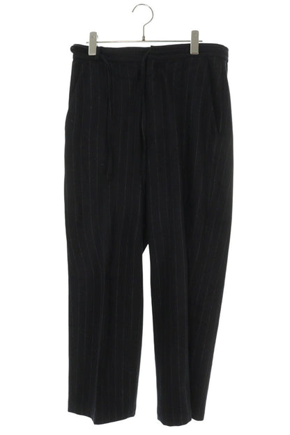Maison Margiela Black Striped Wool Trousers Size 32