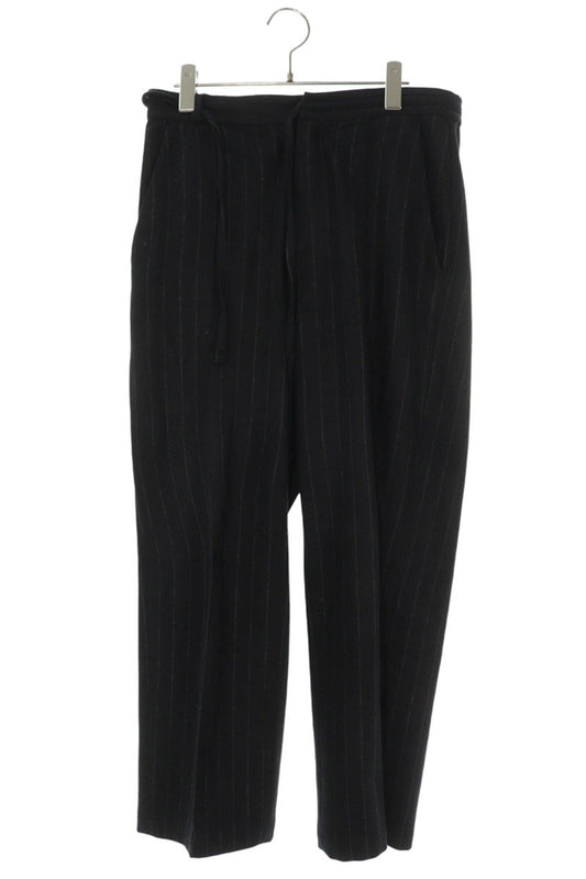 Maison Margiela Black Striped Wool Trousers Size 32