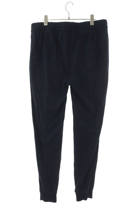 MAISON KITSUNE Logo Cotton Sweatpants Navy Size 34