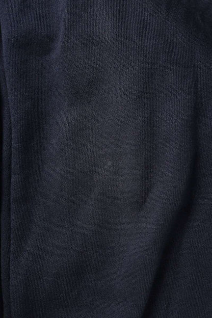 MAISON KITSUNE Logo Cotton Sweatpants Navy Size 34