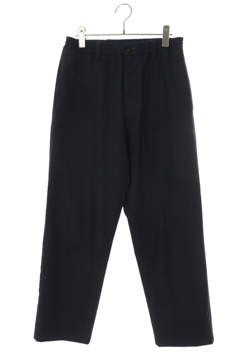 MARNI Wool Slacks Navy Size 32