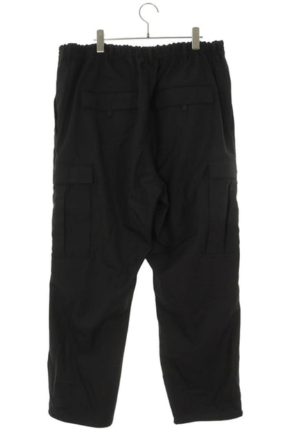 Y-3 Wool Blend Cargo Pants Black Size 36
