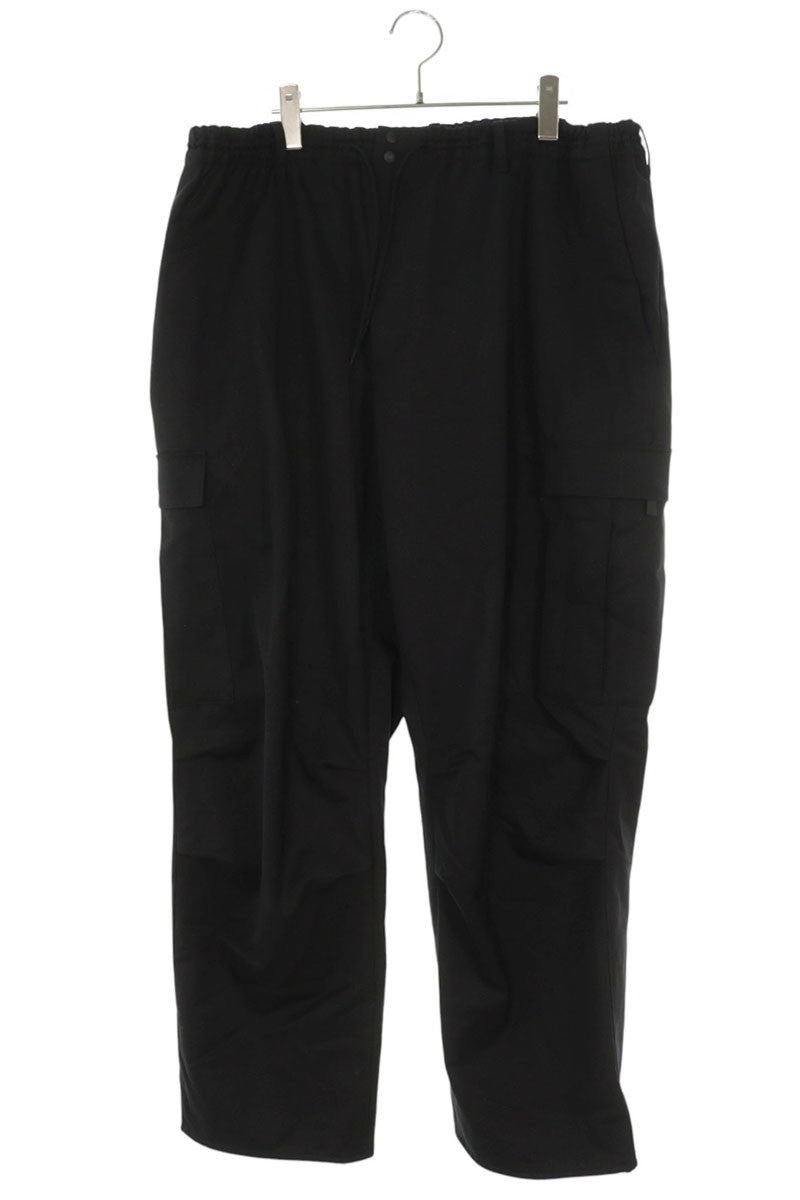 Y-3 Wool Cargo Pants Black Size 36