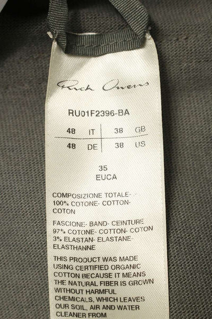 Rick Owens 26SS MASTODON CARGO BA Sweatshirt Green Size 48