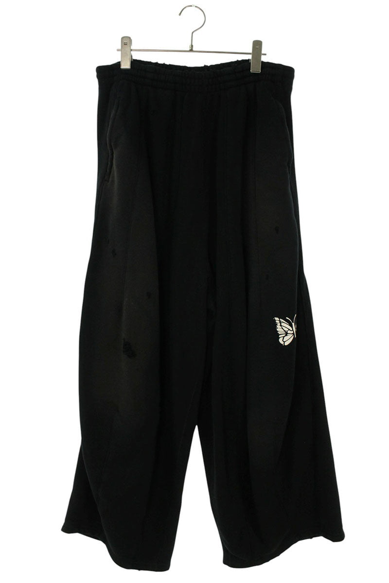 Needles Distressed Long Pants Black Size M