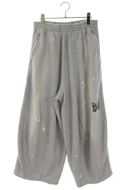 Needles Distressed Long Pants Gray Size S
