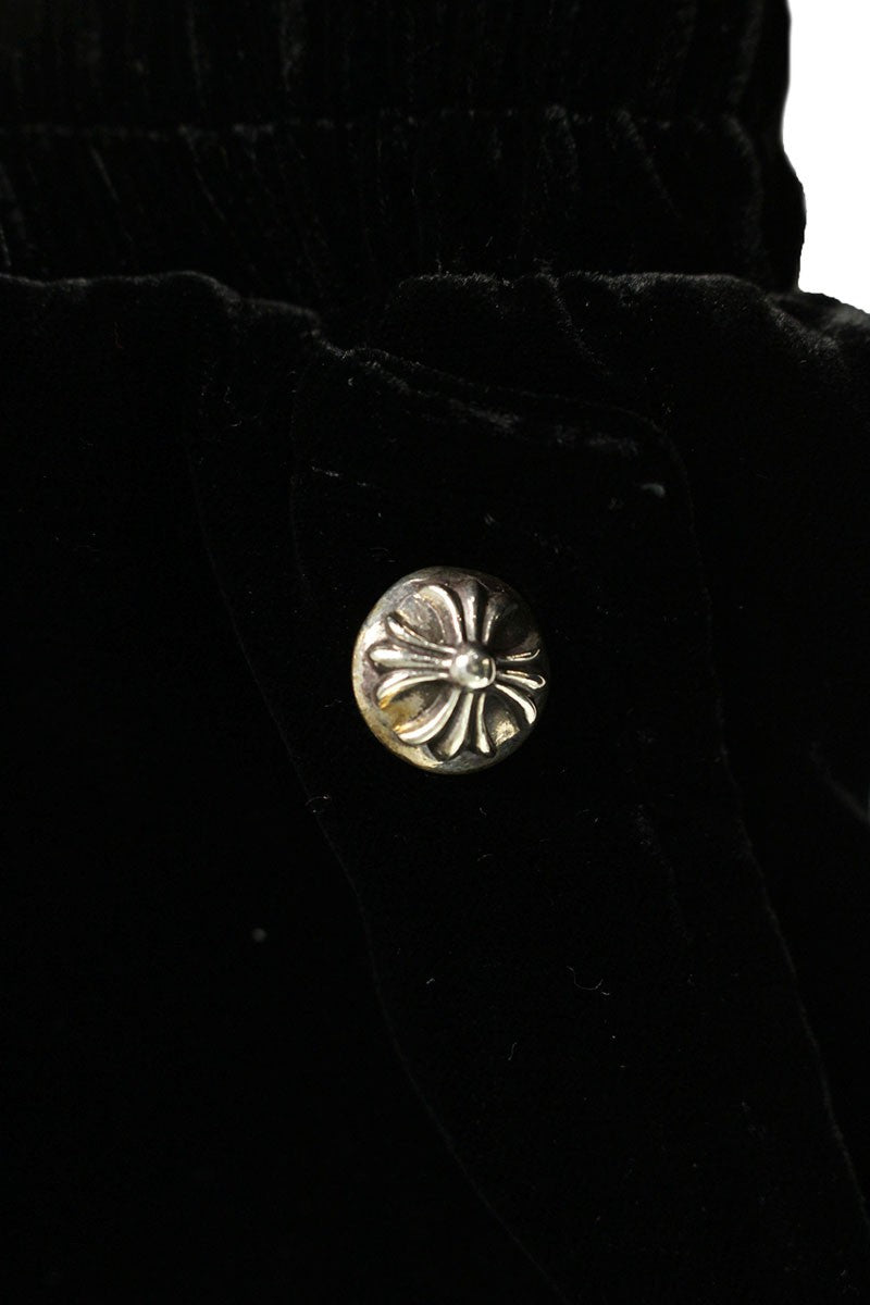 Chrome Hearts VELVET TRACKSUIT PANTS Velour Size 32