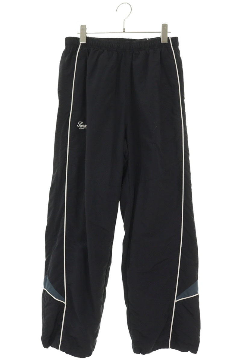 SUPREME Nylon Track Pants Black Size 30
