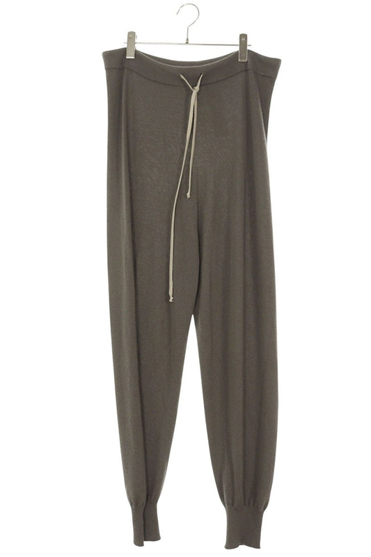 Rick Owens Grey Cashmere Knit Pants Size 36