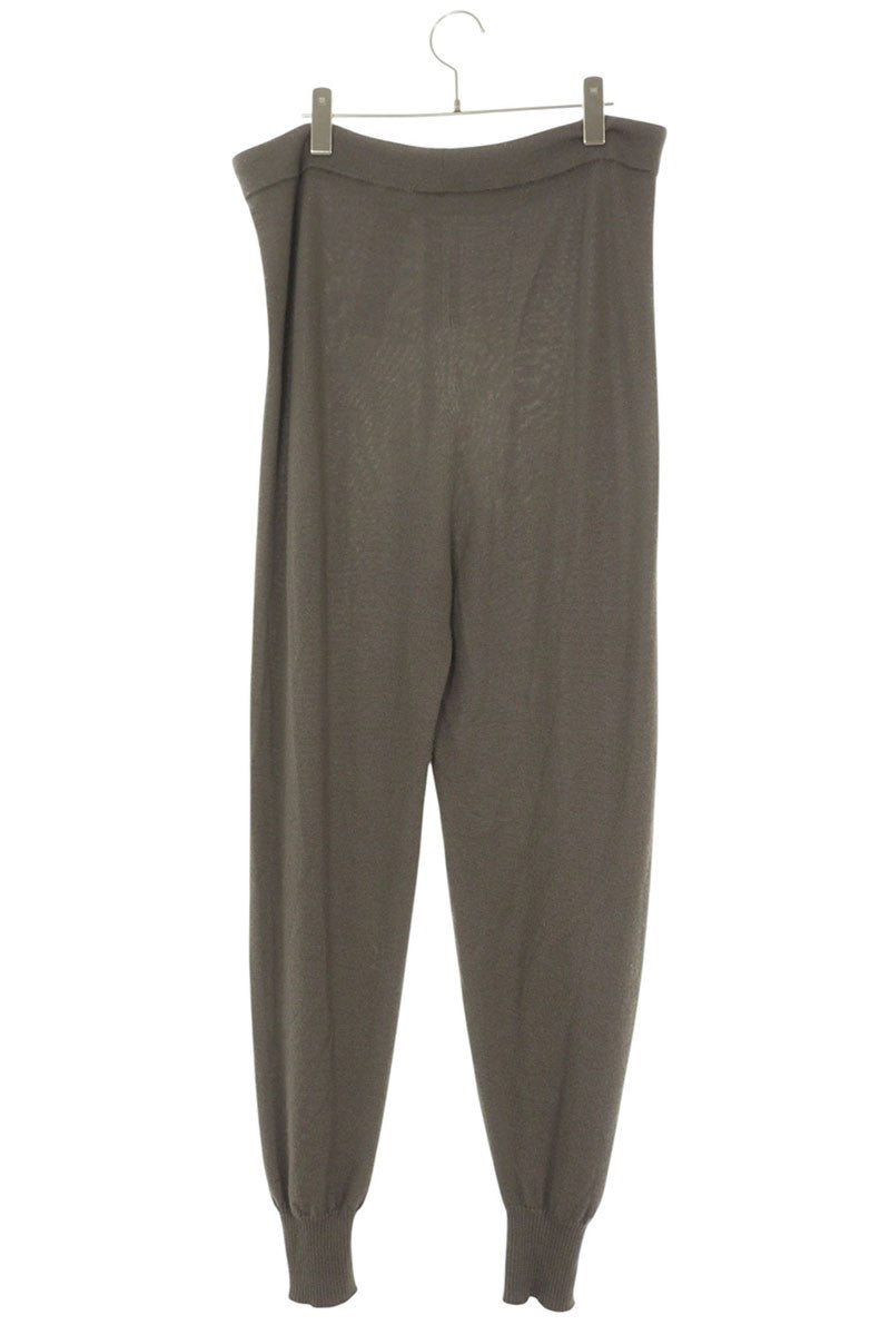 Rick Owens Grey Cashmere Knit Pants Size 36