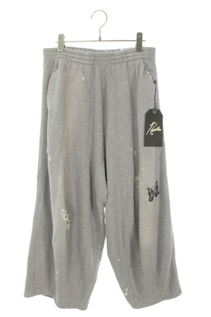 Needles Distressed Long Pants Gray Size S