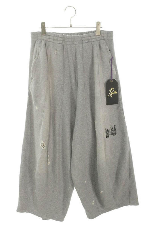 Needles Distressed Long Pants Gray Size M