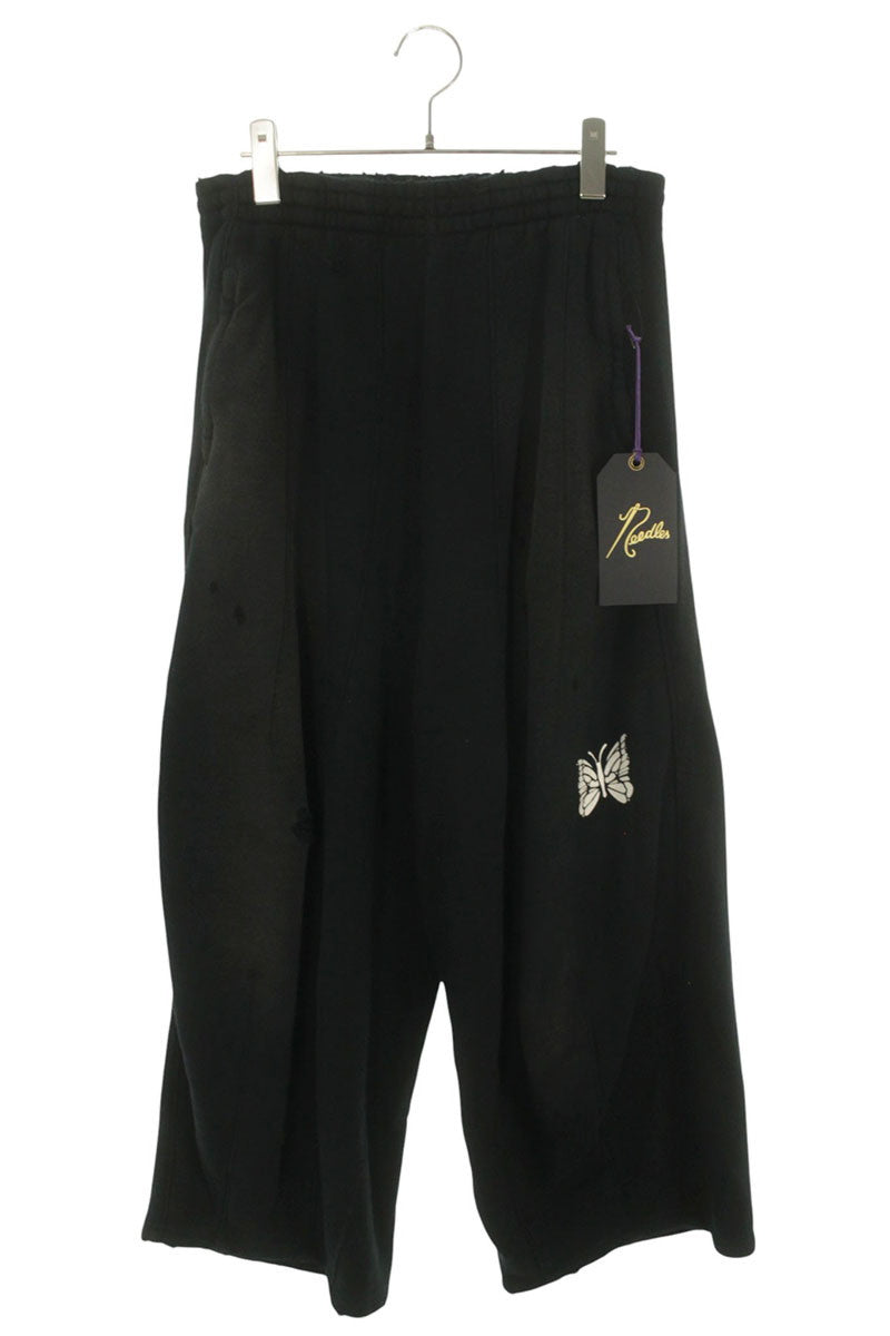 Needles Distressed Long Pants Black Size XS