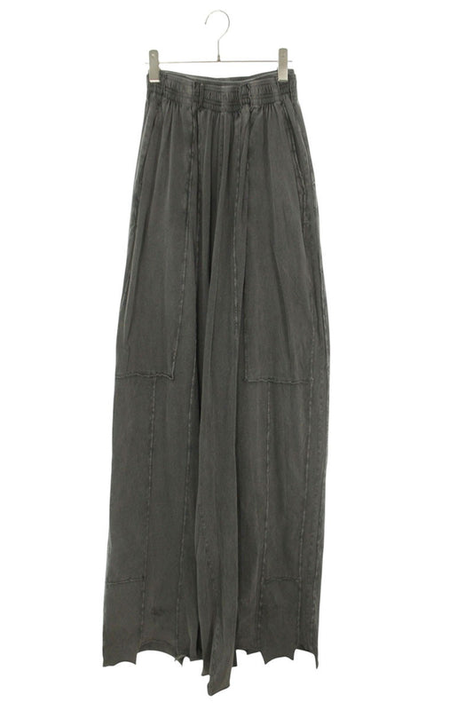 VETEMENTS Dark Gray Cut-Up Cotton Sweatpants Size 34