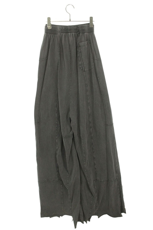 VETEMENTS Dark Gray Cut-Up Cotton Sweatpants Size 34