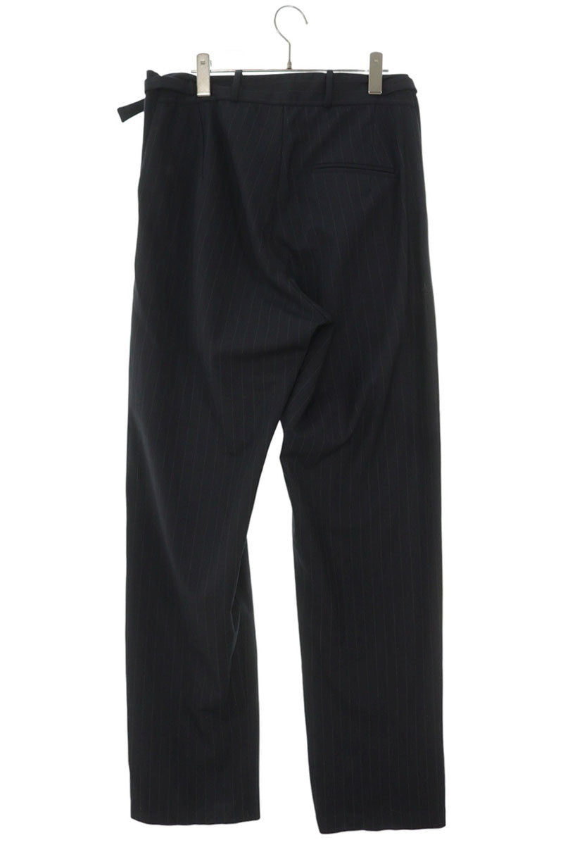 GMBH Wool Stripe Slacks Black Size 30