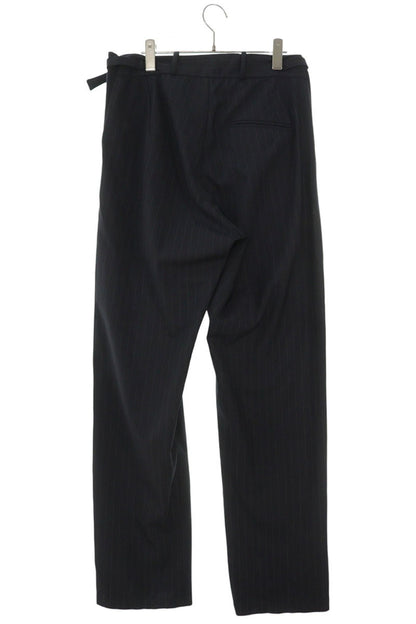 GMBH Wool Stripe Slacks Black Size 30