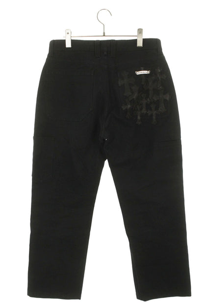 Chrome Hearts Carpenter Cemetery Patch Pants Black Size 31