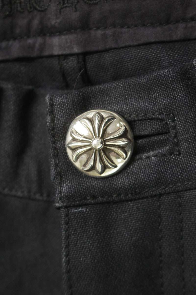 Chrome Hearts Carpenter Cemetery Patch Pants Black Size 31