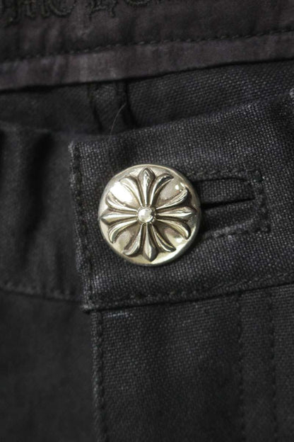 Chrome Hearts Carpenter Cemetery Patch Pants Black Size 31