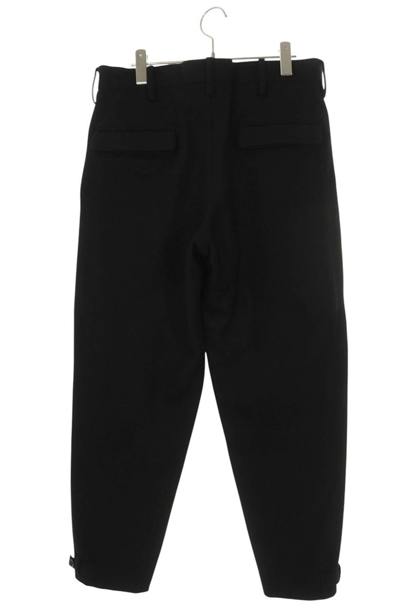 YOHJI YAMAMOTO POUR HOMME Wool Long Pants Black Size 34