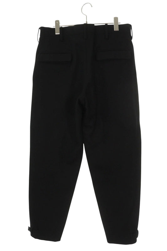 YOHJI YAMAMOTO POUR HOMME Wool Long Pants Black Size 34