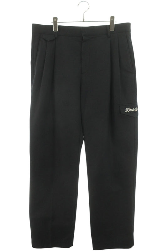 LOUISVUITTON 25AW LV Logo Cotton Cargo Work Pants Size 36