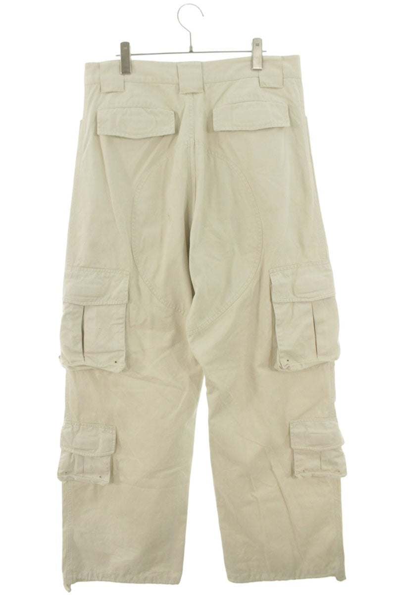 BALENCIAGA Cotton Cargo Trouser Pants Beige Size 32