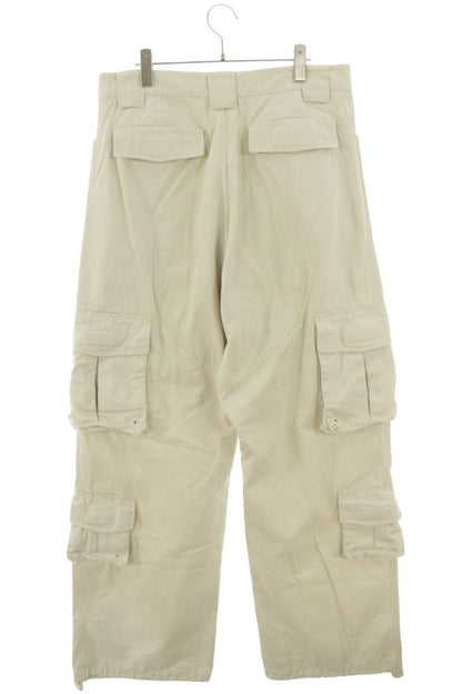 BALENCIAGA Cotton Cargo Trouser Pants Beige Size 32