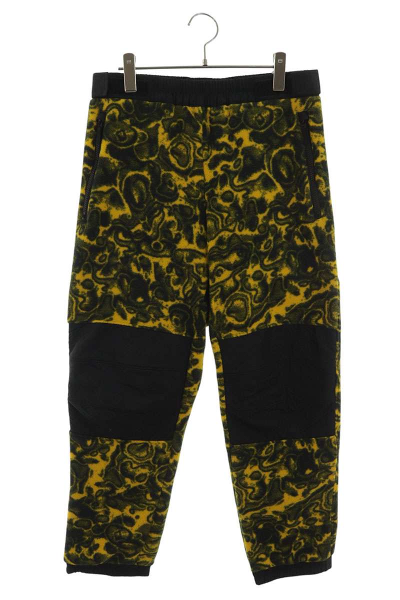 THE NORTH FACE Paisley Fleece Pants Black/Yellow Size 34