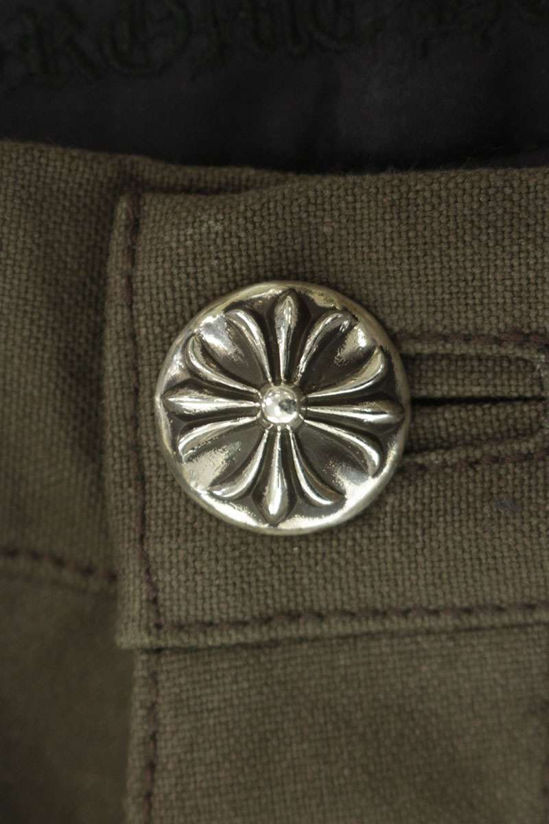 Chrome Hearts Carpenter Cemetery Patch Pants Brown Size 38