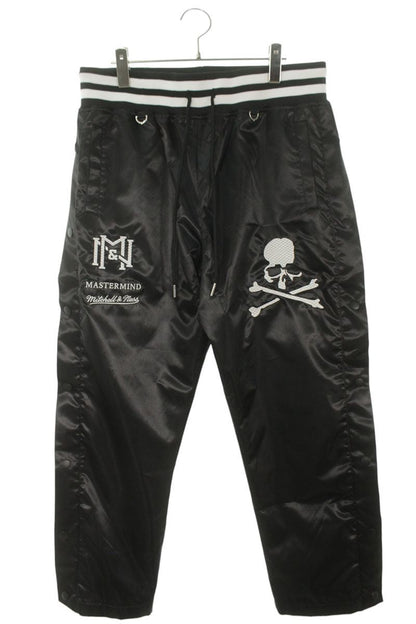 mastermind Logo Embroidered Long Pants Black Size 34