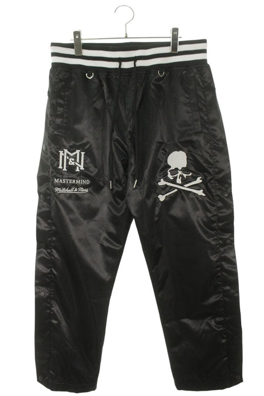mastermind Logo Embroidered Long Pants Black Size 34