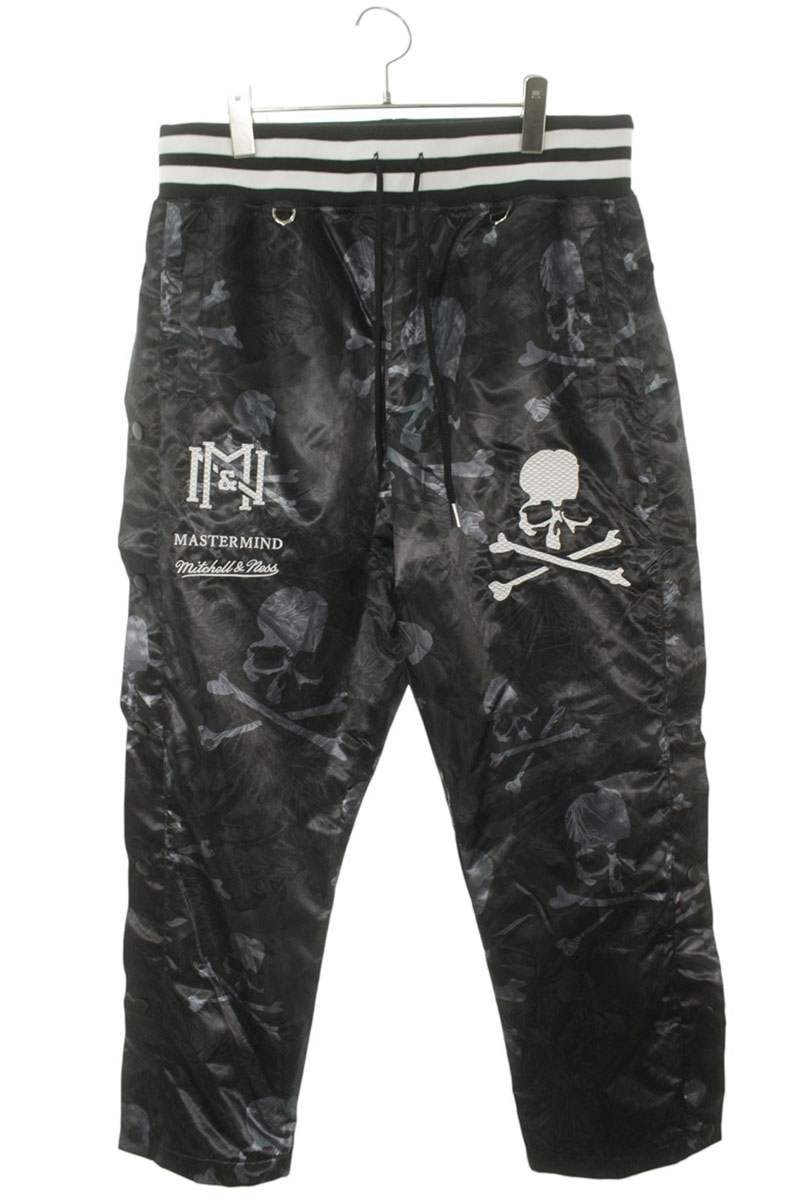 mastermind All-Over Logo Embroidered Pants Black Size 34