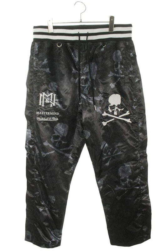 mastermind All-Over Logo Embroidered Pants Black Size 34