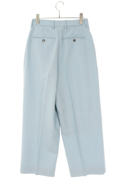 AMI Alexandre Mattiussi Wool Trousers Light Blue Size 34