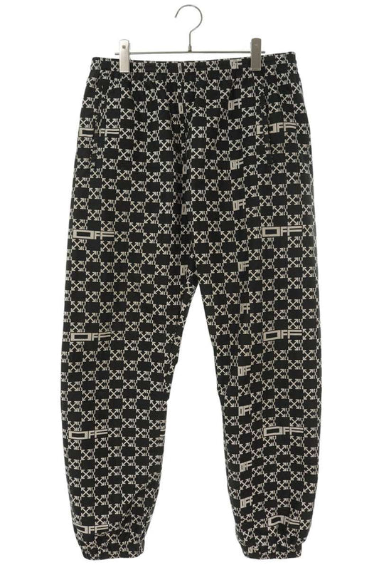 OFF-WHITE OMCJ016S22FAB001 Black Pants Size 32